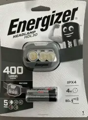 ENERGIZER - Vision HD+ Focus LED Head Torch, 400 Lumens