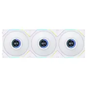 Lian Li UNI FAN TL LCD 120 ARGB 120mm White PWM Fan - 3 Pack