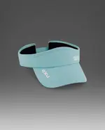 Run Visor, 2XU, OSFA, Retro Blue/White, Unisex