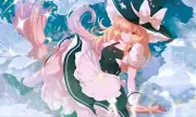 Anime touhou marisa kirisame Playmat Gaming Mat