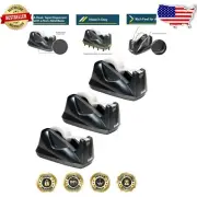 Professional 3-Pack Desk Tape Dispenser with Precision Design for Clean Cuts