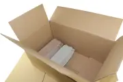 50 X Outer Brown Egg Boxes For 15 X Full Dozen 12-Egg Cartons Paper