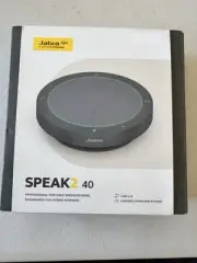 Jabra Speak2 40 Portable Speakerphone 4 Noise Cancelling Mics Dark Grey