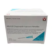 "Kruuse Disposable Needles 0.6 x 19mm 23G 3/4"" (100 Needles) | For Dogs"