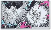 Pokémon Center: Pokémon TCG Roaring Moon & Iron Valiant Playmat