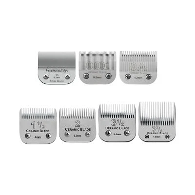 7 Packs Detachable Replacement Blades,Compatible with Andis/oster Classic 76/...