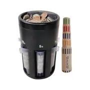 Automatic Coin Sorter Piggy Bank Toy Sorts And Stacks Money Organizer Holder