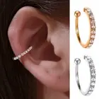 No Piercing Earrings Fake Earrings Ear Cuff Helix Cartilage Clip Ear Clip Unis ^