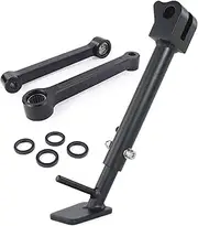 Motorcycle Adjustable Kickstand Side Stand Compatible With Royal Enfield 411 Himalayan 2020 2021 2022 2023 Rear Suspension Lowering Links