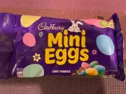 Cadbury Mini Eggs Solid Milk Chocolate Eggs (200g/ 7 oz per pack)