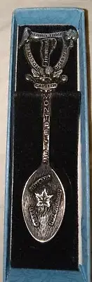 Vintage, Nicholas Gish, VERMONT STATE, Collectible Souvenir Spoon 3.5"