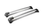 Yakima Flush Bar Silver Roof Rack Pair S29Y - 8050199