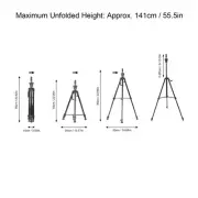 Adjustable Mannequin Head Tripod Alloy Hairdressing Training Head Stand Hold HR6