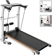 Treadmills Tredmills for Running Proform Treadmill Treadmills Non-Electric Home Mini Mechanical Small Walking Machine Silent Folding Lengthened Simple Mechanical