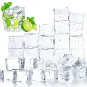 100PCS Clear Vase Fillers, Acrylic Fake Crushed Ice Rocks Fish Tank Vase Cent...