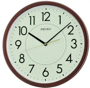 SEIKO CLOCK 日本精工 靛藍夜光靜音時鐘掛鐘  精緻簡約掛鐘 型號：QXA629B  另有多種CASIO