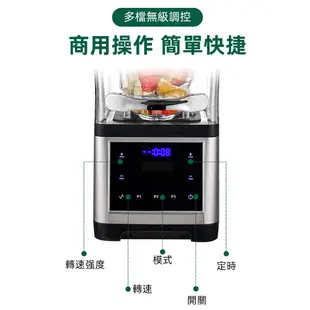 【聚優】現貨一日達 商用沙冰機 110V營業用冰沙機 破壁機 攪拌機 果汁機 冰沙機 電動果汁機 調理機 沙冰機