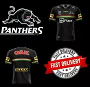 PENRITH PANTHERS JERSEY 2024. MEN'S REPLICA HOME JERSEY XL