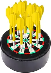 Darts Family Play Game - Dart Board | Professional Cool Fun Waterproof Trendy Scoreboard Supplies For Boys Kids Teens Adults Family, Dart Base Hold Darts, Portable Mini Target, Dart Mini, Desktop Orna