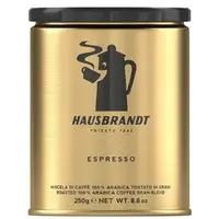 在飛比找PChome24h購物優惠-HAUSBRANDT經典義式咖啡粉 250gx2罐