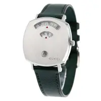 在飛比找Yahoo!奇摩拍賣優惠-GUCCI YA157406 古馳 手錶 35mm 銀色面盤