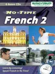 No Time French 2 (6 CDs) by Audio Forum - *NEW in BOX*