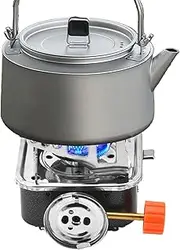 Camping Stove - Small Foldable Cooking Stove,High-Efficiency Backpacking Burner, Lightweight Outdoor Cooker for Beach Cooking Disaster Relief Hunting Trips