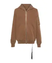 Gimp hooded jacket S brown
