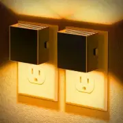 Night Light, Automatic Night Lights Plug into Wall, 2 Pack Modern Night Light...