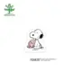 KODOMO Snoopy木頭造型印章/ H/ 史奴比與兔兔/ 2247-029 eslite誠品