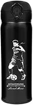 Soccer Player 10 Fans Travel Stainless Steel Mug Student Sport Thermos Cup Vacuum Insulation Cup Water Bottle for Men Women