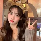 Wash Face Headband Bee Plush Headband Headwear Cute Plush Hairband Makeup