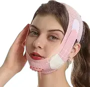 Chin Lift - Reusable V Lines Belt Face Lifting Belt,Face Lifting Belt Chin Strap Facial Slimming Strap V Lines Lifting Belt Breathable For Home Use