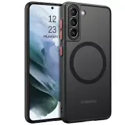 For Samsung Galaxy S21 6.2" Case Shockproof MagSafe Magnetic Matte Phone Cover