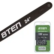 8TEN 24" Chainsaw Guide Bar & Chain .050 3/8 84DL for Stihl 066 044 064 33RM84E