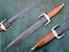 Damascus Steel Dagger Knife , 14" Superior Hand Made Toothpick Dagger Knife