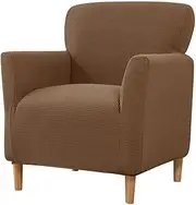 Chair Covers Sofa Covers 1 Pieces Stretch Couch Covers Single Single Armchair Sofa Slipcovers with Elastic Bottom Washable Furniture Protector for Living Room (Color : #16)