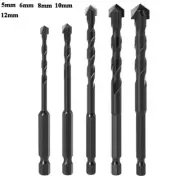 5mm-12mm Glass Drill Bit Tile Drill Triangle Alloy Drill Multipurpose Drill Bit