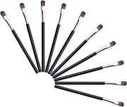 VICASKY 100pcs Blending Brush for Eye Makeup Portable Cosmetics Brushes for Professional Amateur Use High Density Soft Texture for Smooth Application and