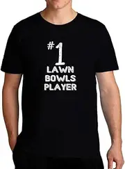 Eddany Number 1 Lawn Bowls Player T-Shirt