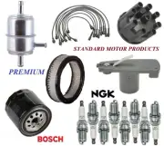 Tune Up Kit Filters Cap Spark Plugs Wire For CHRYSLER CORDOBA V8; 5.2L 1975-1977 (for: Chrysler)
