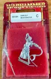 Warhammer Fantasy Old World Dark Elf Beastmaster NIB oop