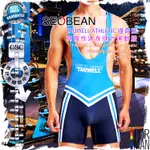 SEOBEAN TAUWELL ATHLETIC高彈性連身健力運動服道奇藍 角力服 連體衣 健身 摔角 SP0062