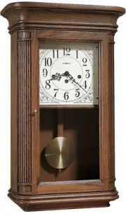 New Howard Miller Sandringham Wall Clock Model 613-108 W/Pendulum, Key, Chimes