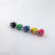 100 Amplifier Terminal Binding Post Banana 4mm Female Jack Panel Mount Connector