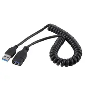 1.5M High Speed Usb 3.0 Male To Female Retractable Spring Extension Cable