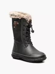 NEW IN BOX Bogs Kids Arcata Black Camo Winter Boots - Size 11 US Kids