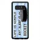 Play Hockey Puck Sports Case Cover Samsung Galaxy S23 S22 Plus Ultra S21+ S20