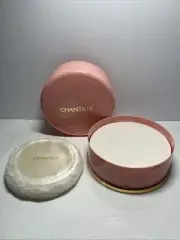Vintage CHANTILLY DUSTING POWDER SEALED w/PUFF net wt. 5 oz. unused No Box