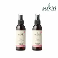 在飛比找momo購物網優惠-【Sukin】保濕噴霧-玫瑰之戀 125ml 二入組(大馬士